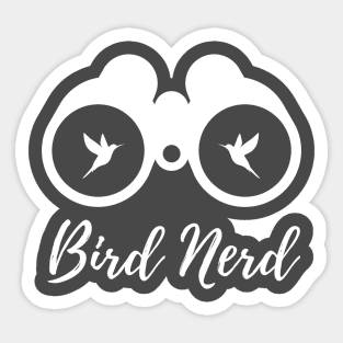 Bird Nerd Sticker